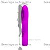 Vibrador con estimulador del clitoris y caga USB